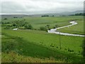 Confluence of Glespin Burn with the Douglas Water