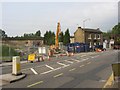 Road Works at the bottom end of Thornhill Road, Rastrick