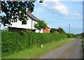 Houses by the Frith Farm road