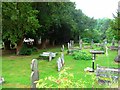 Cantref churchyard