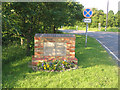 Village sign, Wilstead, Beds