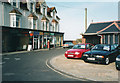 Shops and garage, Marine Drive, Barton-on-Sea