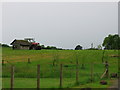 Little Finnary, farmland and agriculture tractor.