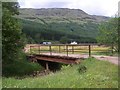 NS0988 : Glen Massan, Bridge to Garrachra Farm by william craig