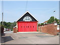 "Devon Fire and Rescue Service" station.