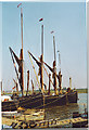 Thames Barges at Maldon.