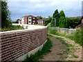 The Trans-Pennine Trail alongside Barlby Crescent