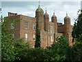TL8646 : The Western FaÃ§ade of Melford Hall, Suffolk by Jonathan Simkins