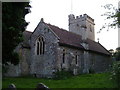 SY1796 : St Michael's church, Church Green, Farway by Derek Harper