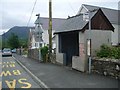 Bus shelter at Waunfawr