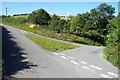 Road junction near Erw Goch