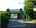 Railway Bridge over Dwr-y-Felin Road.