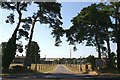 Entrance to Elveden Forest Stables