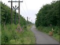 Cycleway and power lines