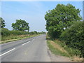 The road from Kirby Misperton approaching the A169