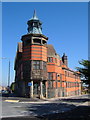 Everton library from the south