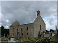 The old church at Kiltearn burial ground