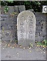 Boundary stone, Carr House Road (A6036),Shelf