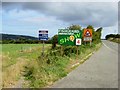 Approaching Fishguard on the A40