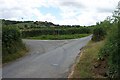 Road Junction near Bryn Sylldy