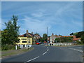 The main north-south road running through this village, North Creake, Norfolk.