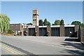 SP0857 : Alcester fire station by Kevin Hale