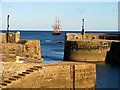 Entrance to Charlestown Harbour