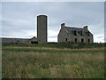 Slains Lodge - derelict farm + house