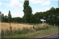 Road Junction at the bottom of Highlands Hill, Essex