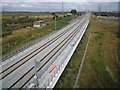 Channel Tunnel Rail Link near Purfleet