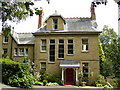 Prestigious house seen on the Mortimer Trail near Woodcock Hill