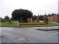 SJ3875 : Roundabout in Great Sutton by Peter Craine
