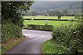 Road Junction near Bryn Derwen