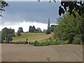 Mouldsworth - Ashton church from Congar Lane