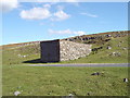 Lock-up garage high on the moors