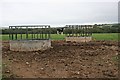 Cattle Feeding Stations - and a cow