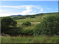 Across water of Ken to Glenhead Rig