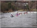 A Boater X on the River Dee