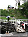 A Footbridge at Felinheli Marina