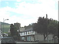 The Old Spar Store and Parish Church at Llanberis