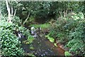 The River Fal at Trerice Bridge