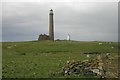 NF5962 : Monach lighthouses, old and new by Bob Jones