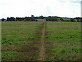 Footpath west of Bradley in the Moors