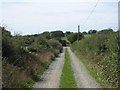 SH4281 : The Lane From Sarnfadog Farm by Roger Gilbertson