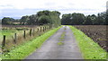 NZ3911 : Lane to Aislaby Grange by Hugh Mortimer