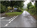 Lane as it passes Dollynwydd