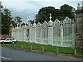 Gates to Leeswood Hall