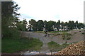 Cycling Park at Yeadon Tarn