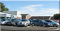 SH5569 : JLS Car Sales Lot at Penrhos Garnedd by Eric Jones