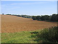 SP4339 : Farmland near The Bretch by David Stowell